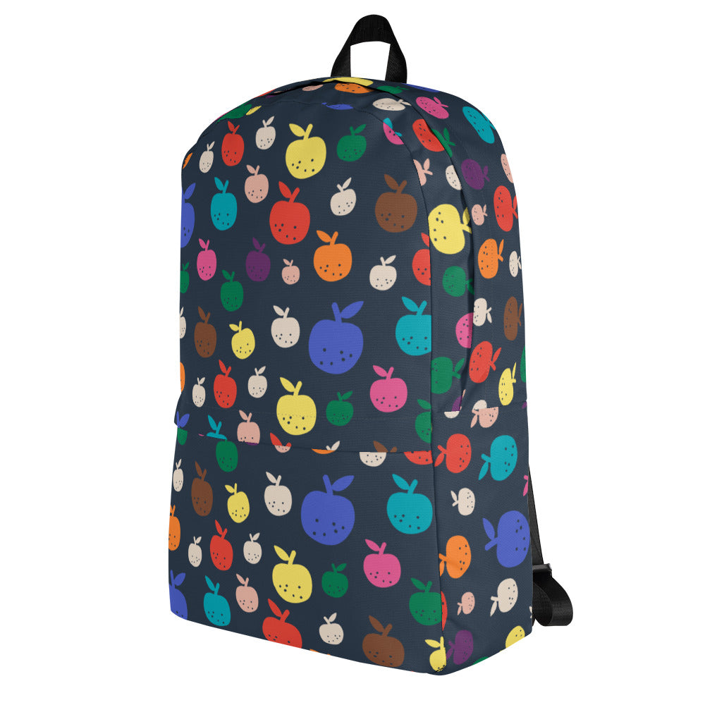 Apple Navy Backpack