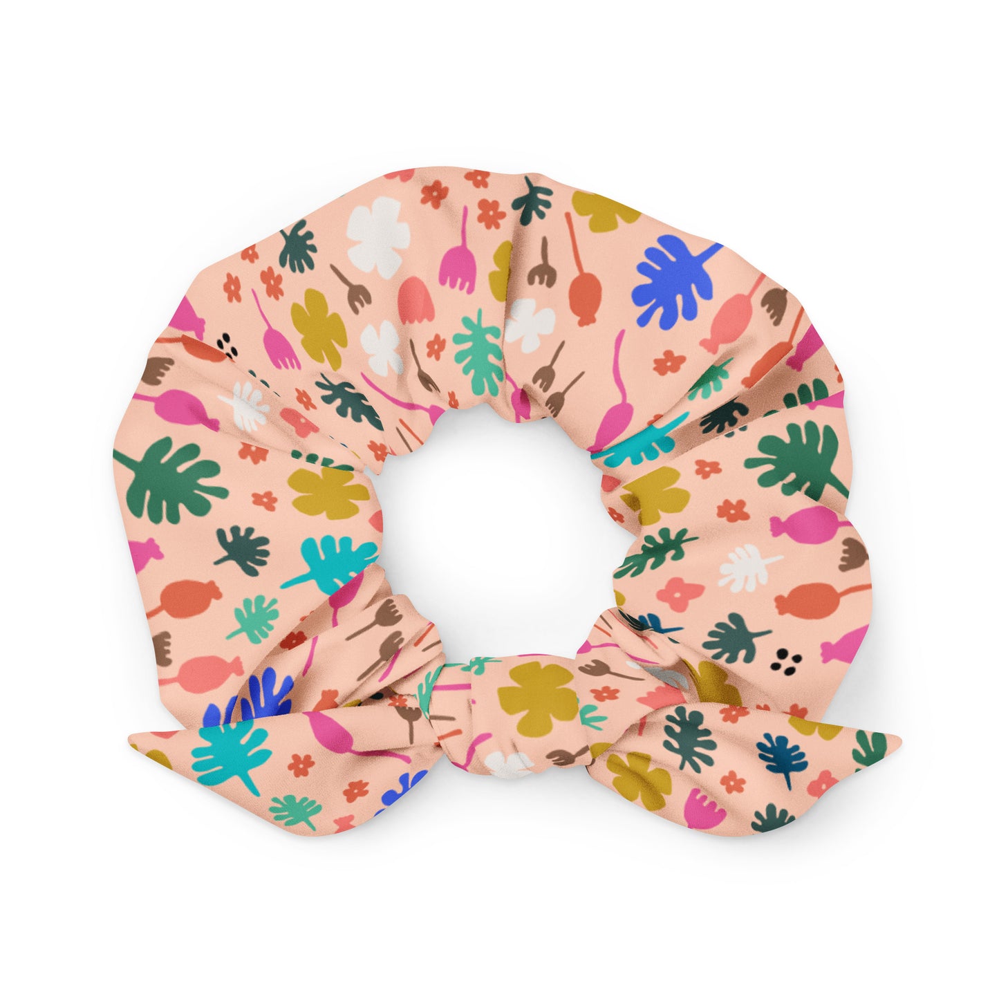 Flowers Scrunchie