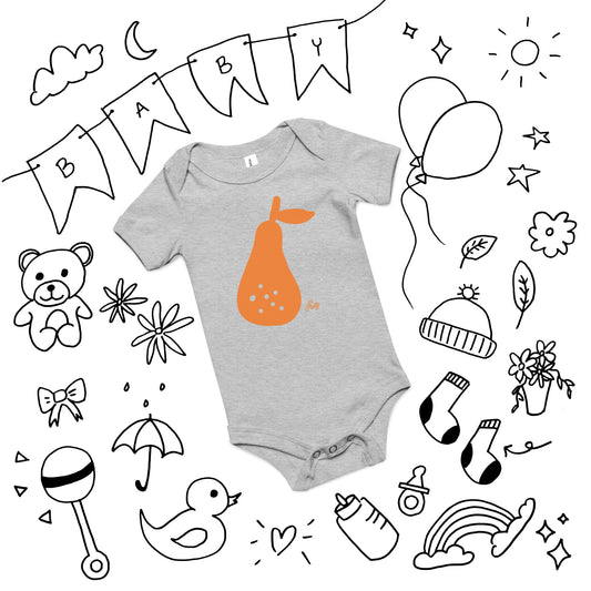 🍐 Pear Baby short sleeve one piece