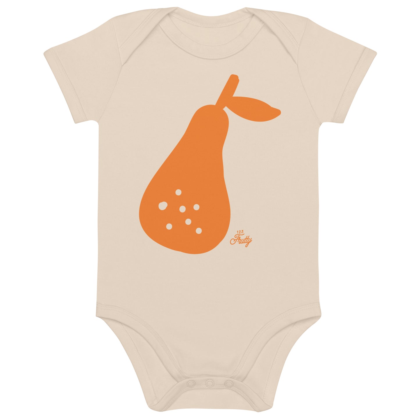 Pear Organic cotton baby bodysuit
