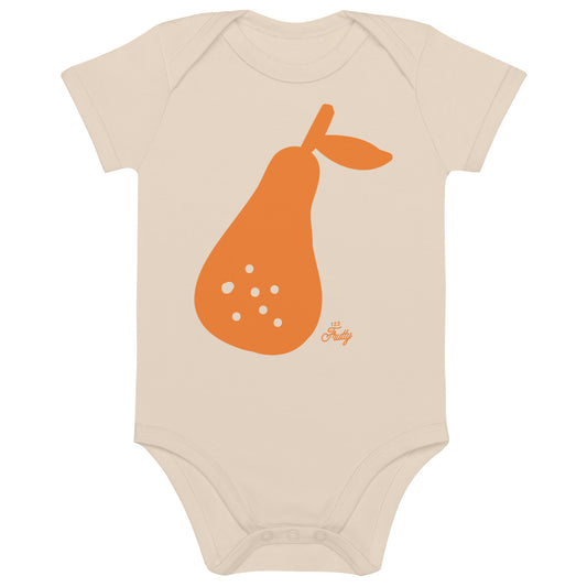 Pear Organic cotton baby bodysuit