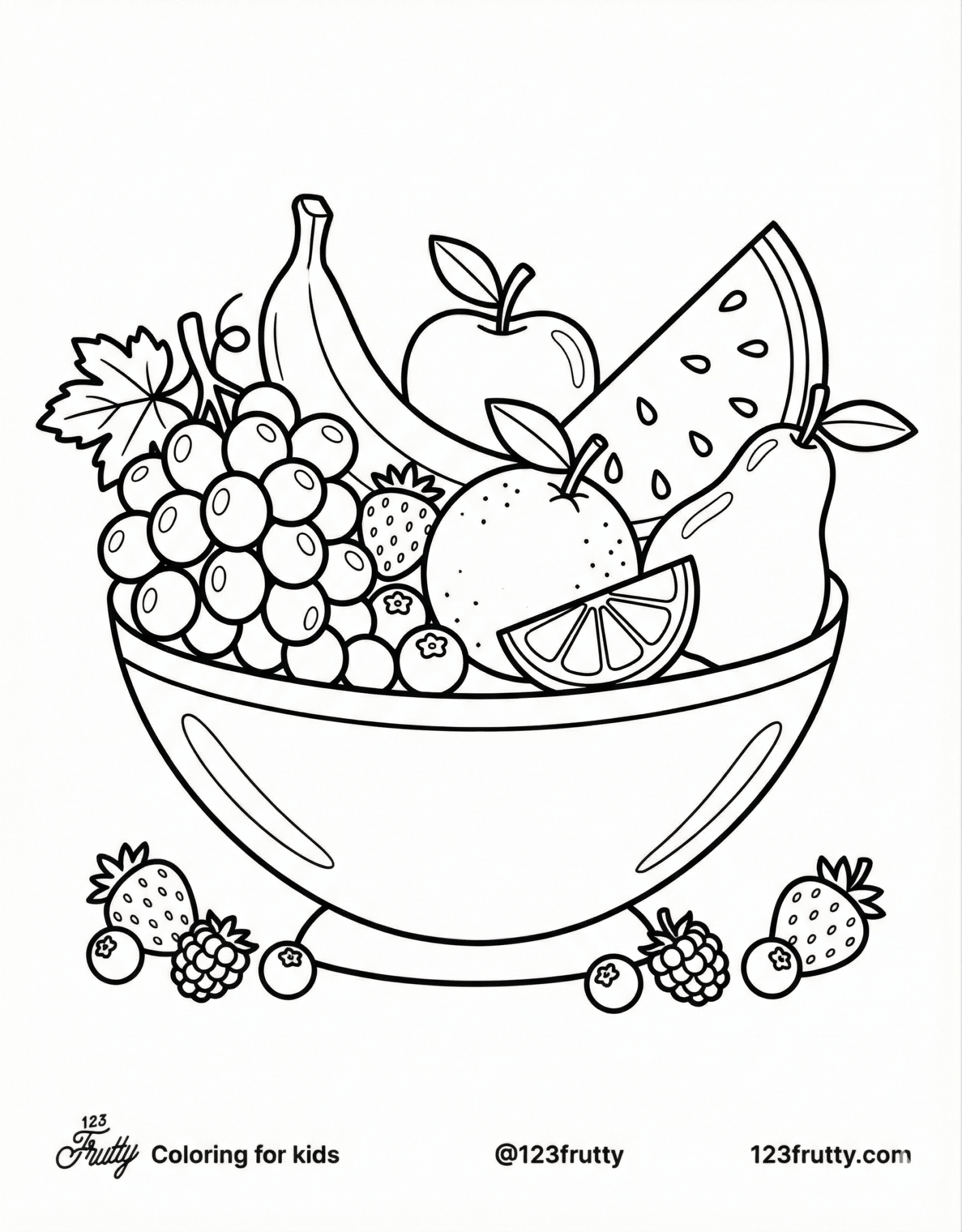 Coloring Book - for Kids - Play. Learn. Create.