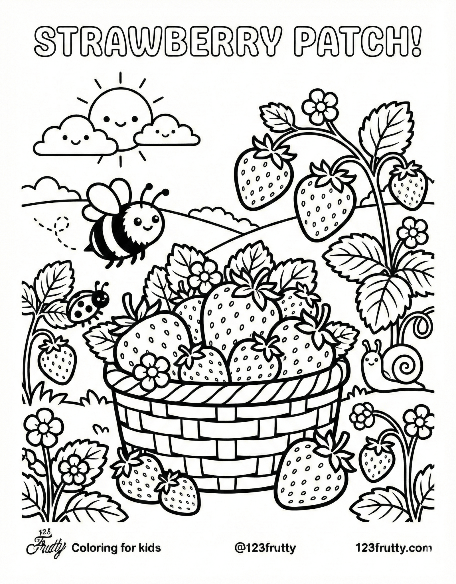 Coloring Book - for Kids - Play. Learn. Create.