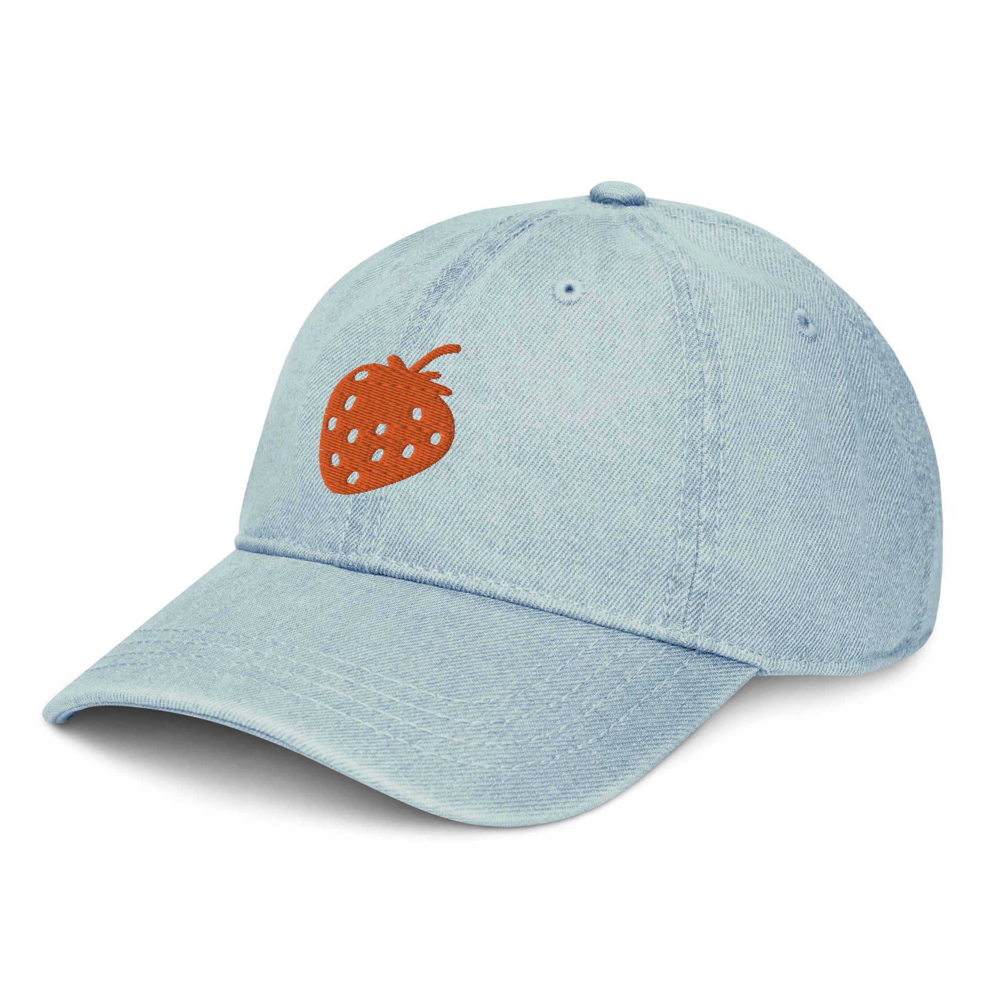 Denim Hat Strawberry