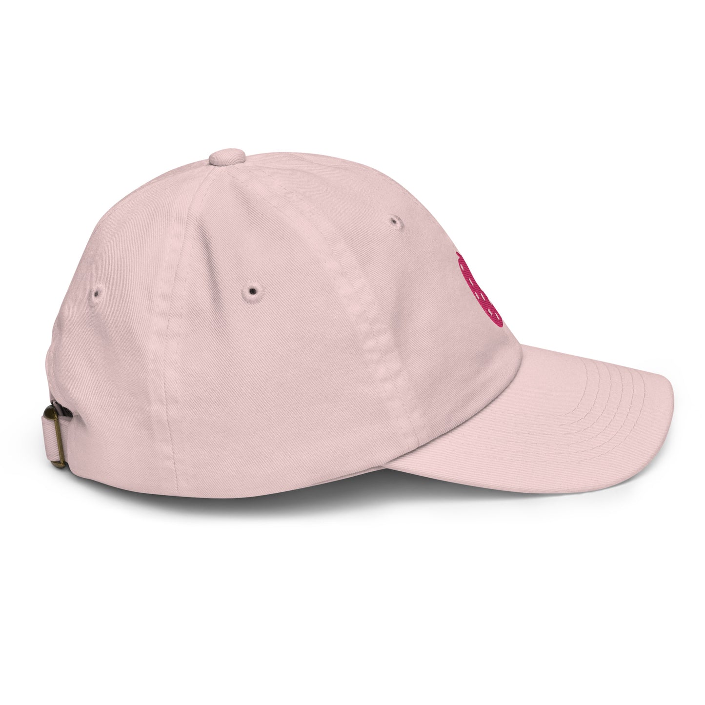 Pink Strawberry Youth baseball cap
